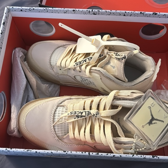 OFF WHITE 4’s!!! Only worn twice!!!!! - Picture 6 of 9